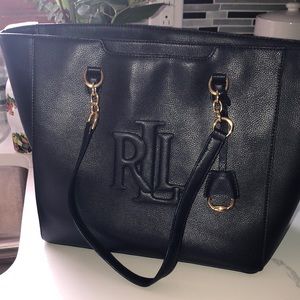 Blue Ralph Lauren tote